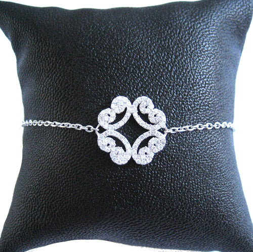 Bracelet Arabesque en Argent